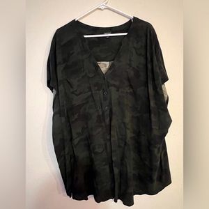 Torrid Camo Challis Top, Torrid 4